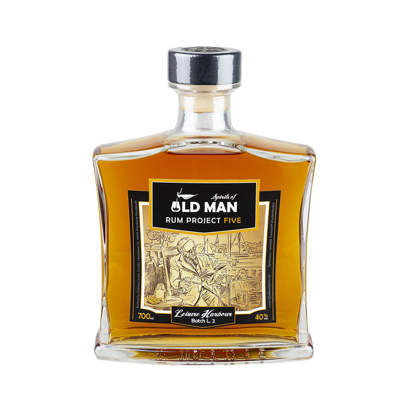 OLD MAN SPIRITS Project Five - Leisure Harbour - Brauner Rum, 700ml, 40%vol