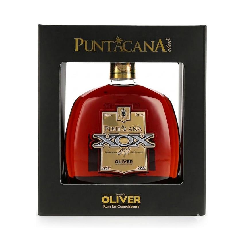 PUNTACANA Club XOX 50 Aniversario - Premium Branuer Ron, 700ml, 40% vol