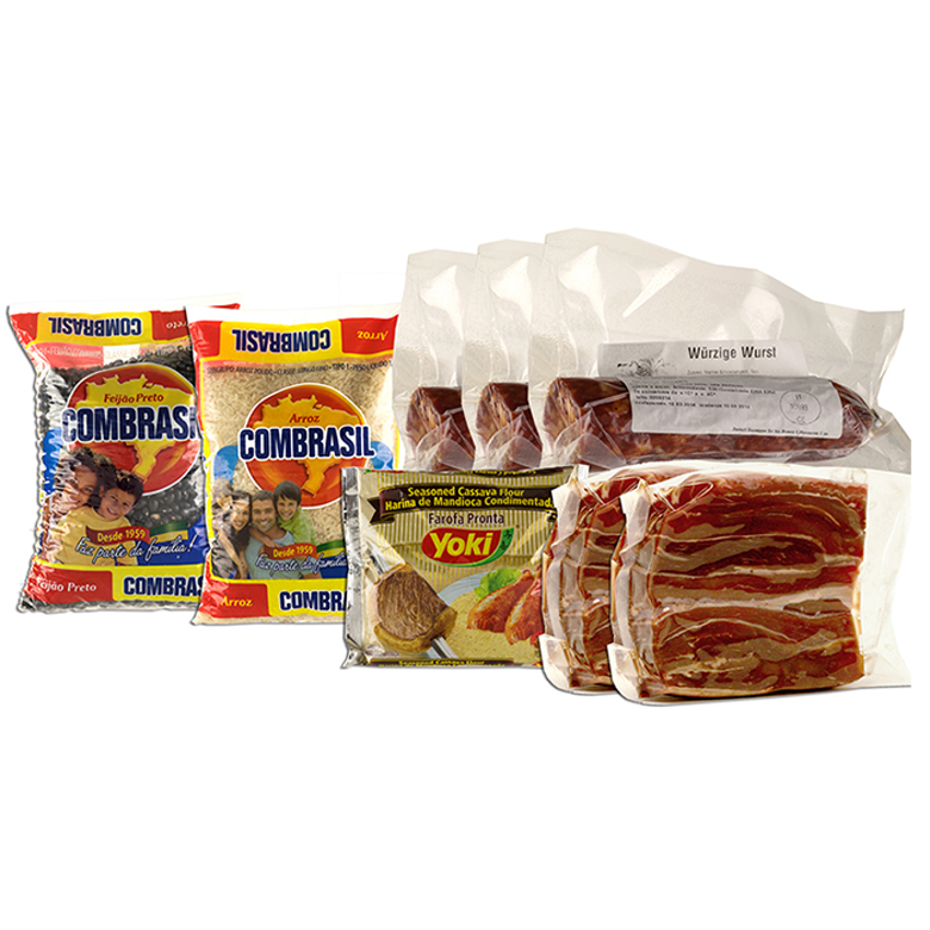 PONTO BRASIL LATINO Brasilianischer Bohneneintopf  Set 10 Personen Feijoada Presente 10 pessoas