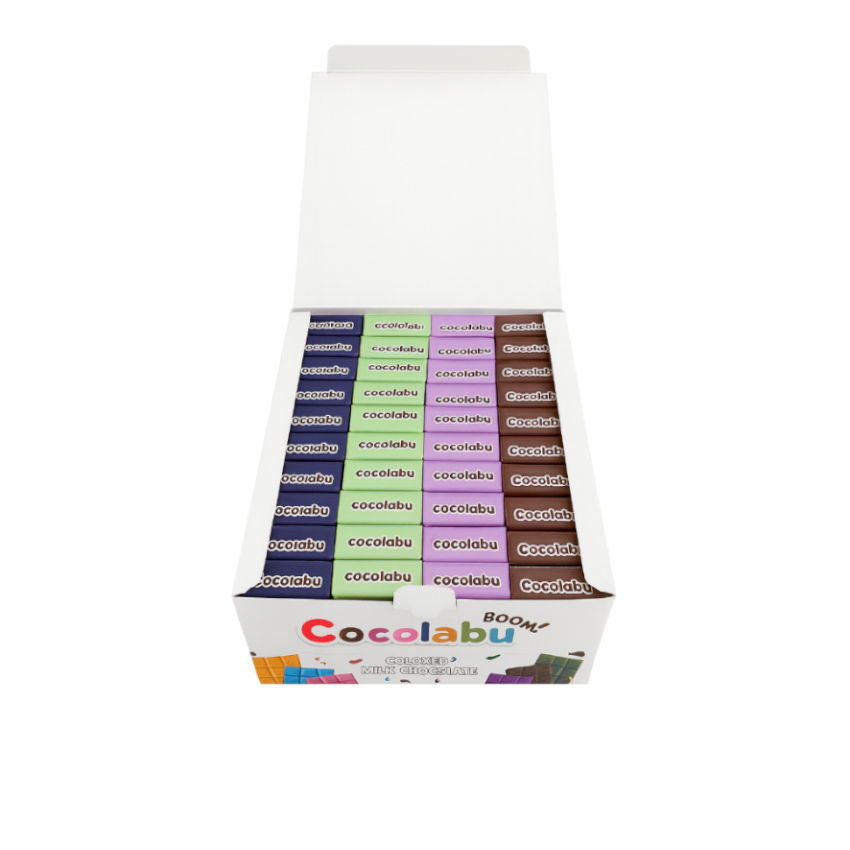 COCOLABU Boom! Chocolate Mixed Box - Kakaohaltiger Konfekt, Gemischte Box, 40 x 70g