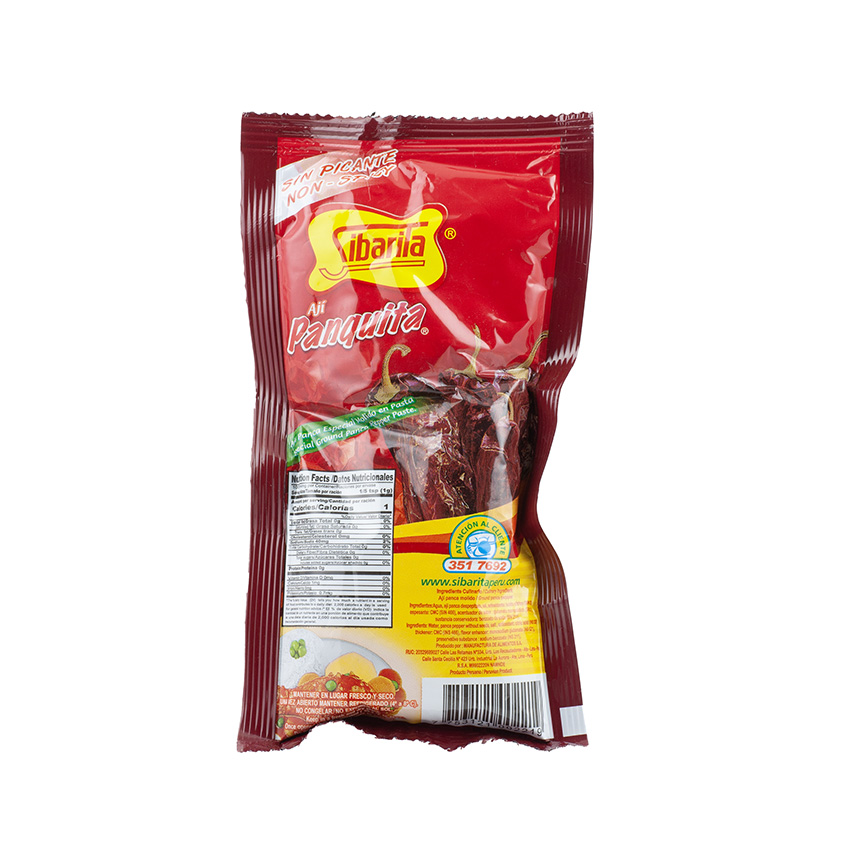 SIBARITA Panquita Panca-Chili-Sauce - Aji Panca Molido sin Picante, 100g