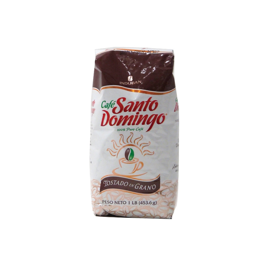 SANTO DOMINGO Ganze Bohnen Kaffee Café Tostado en Grano 453,6g