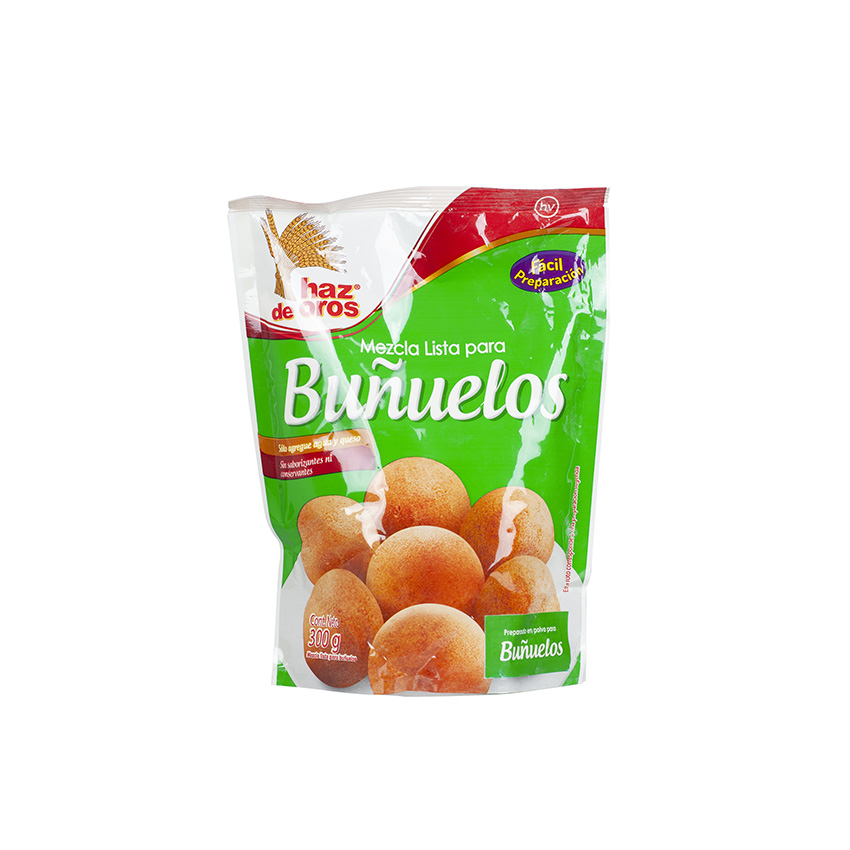 HAZ DE OROS Ready Mix for Buñuelos - Mezcla Lista para Buñuelos, 300g