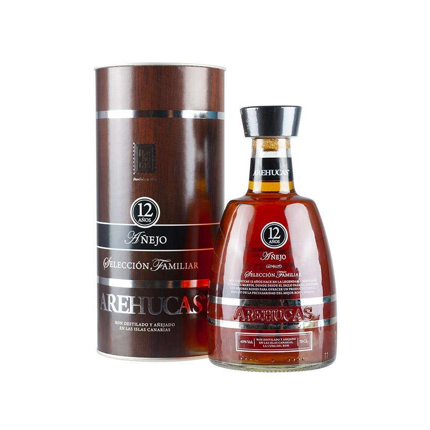 AREHUCAS Añejo Selección Familiar 12 Años - Brauner Rum, 700ml, 40% vol.