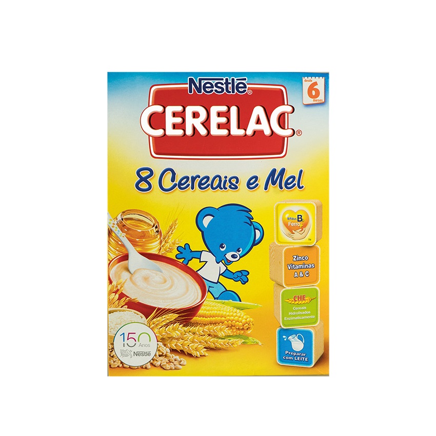 CERELAC Zubereitung für Milchbrei 8 Cereais e Mel 250g