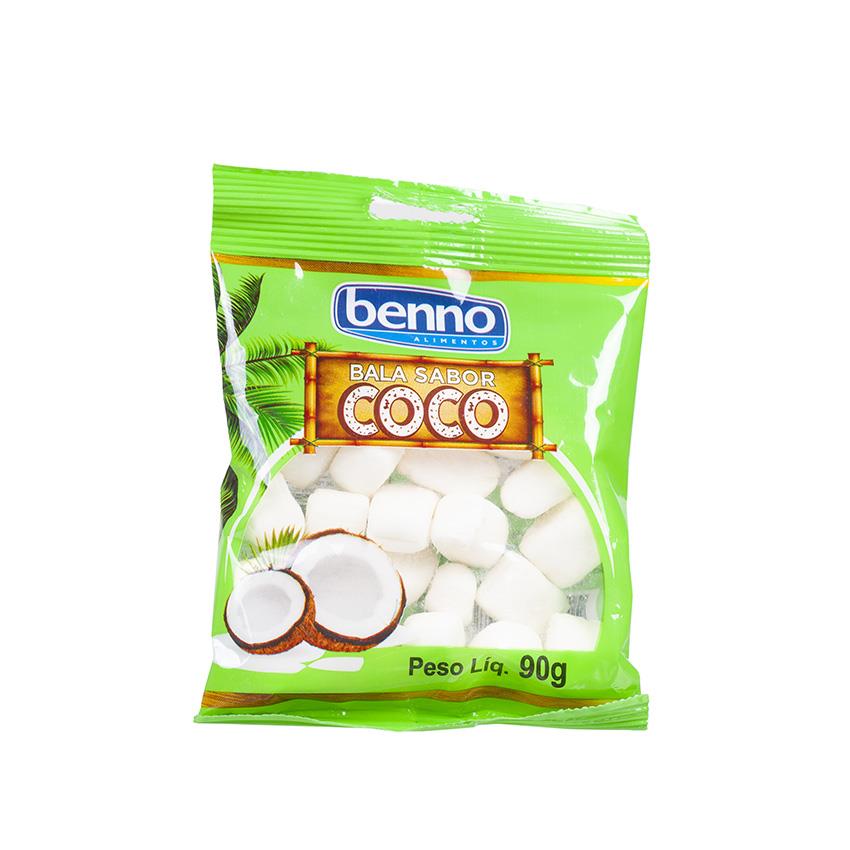 BENNO Bonbons mit Kokosgeschmack Bala de Coco 90g 