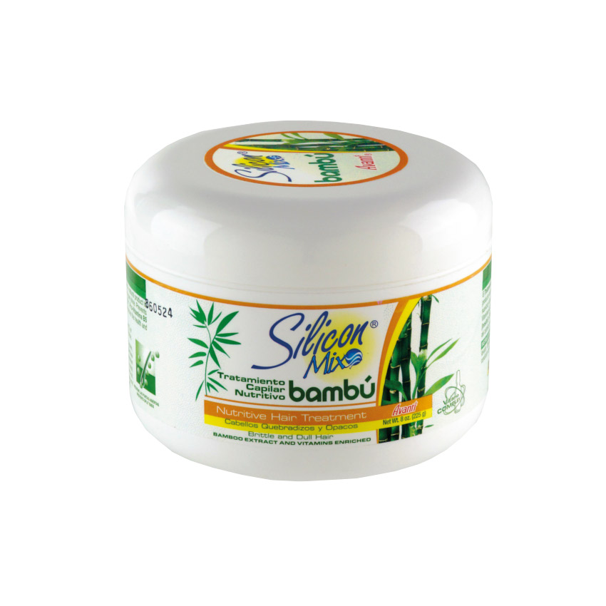 SILICON MIX Bamboo Hair Tratment - Tratamiento Capilar Nutritivo Bambú, 225g