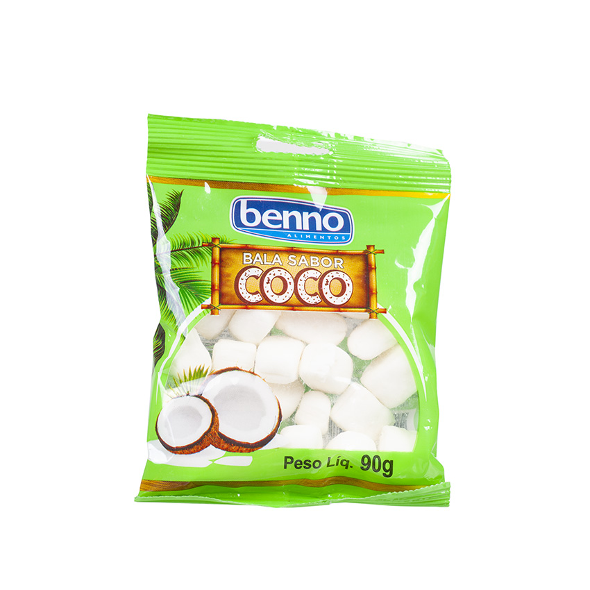 BENNO Bonbons mit Kokosgeschmack Bala de Coco 90g