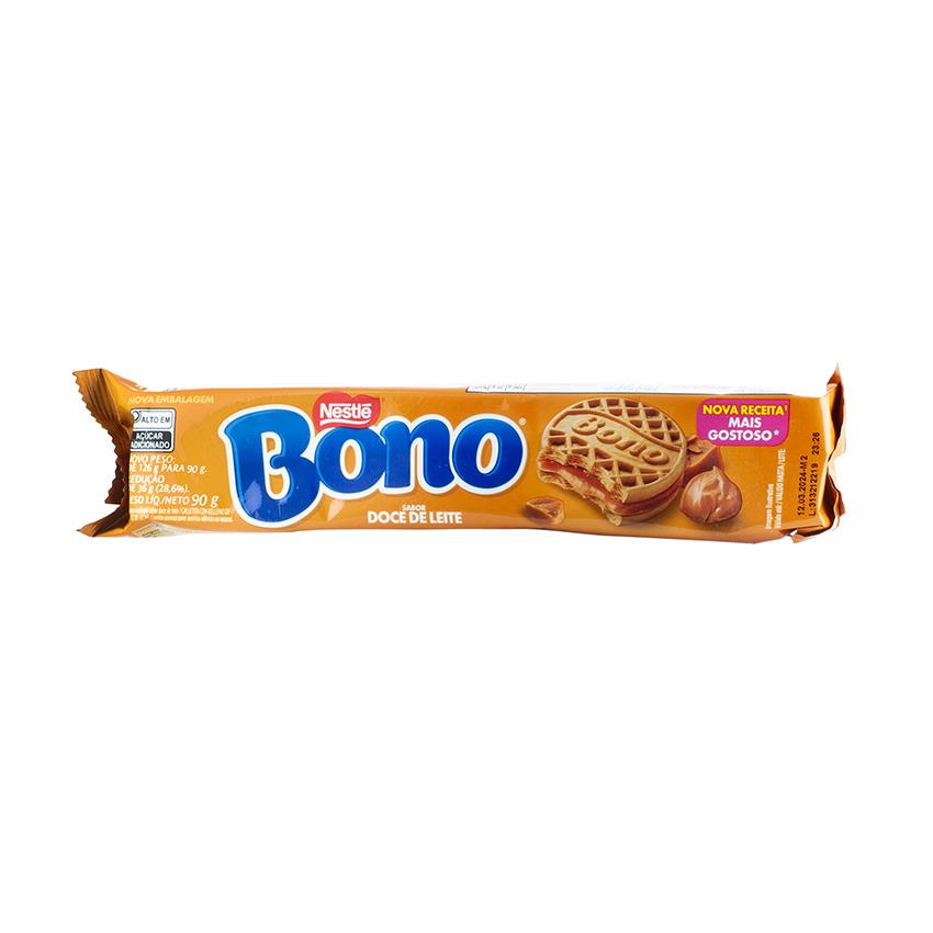 NESTLÉ Bono Milchkaramelle Doppelkeks - Biscoito Recheado Doce de Leite 90g