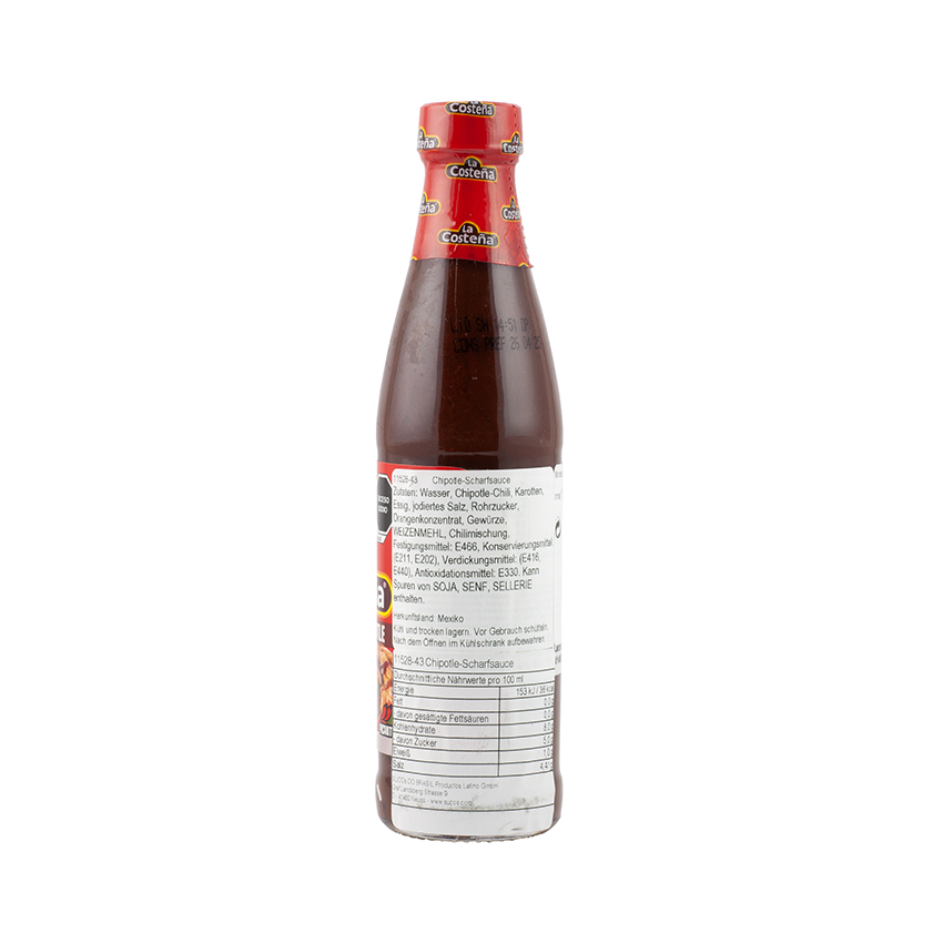LA COSTEÑA Rote Chipotle-Soße - Salsa de Chipotle, 140ml