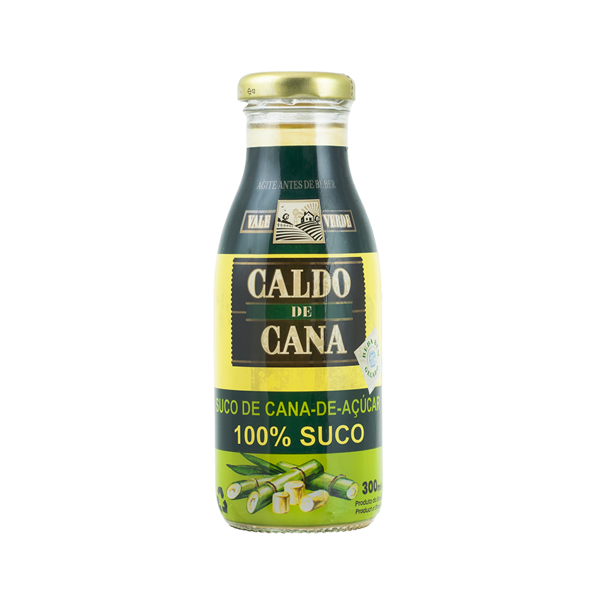 VALE VERDE Sugar Cane Juice - Caldo de Cana, 300ml