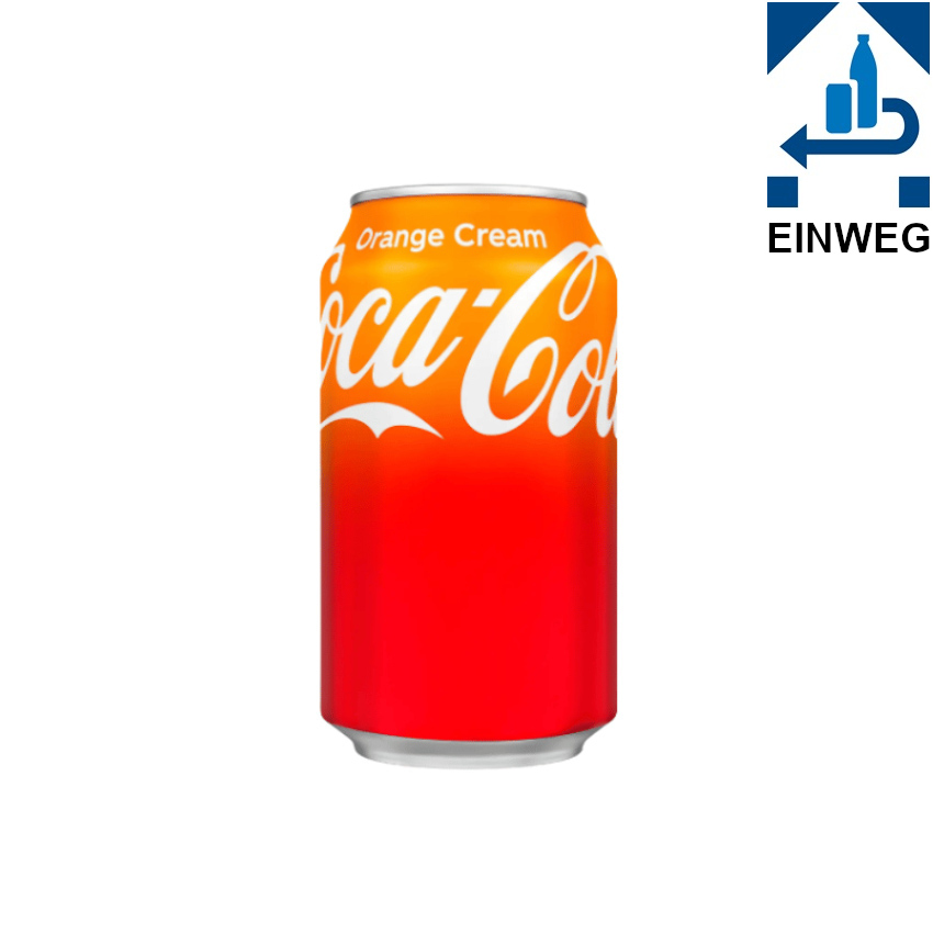 COCA-COLA Orange Cream, Dose 355ml --DPG-- 
