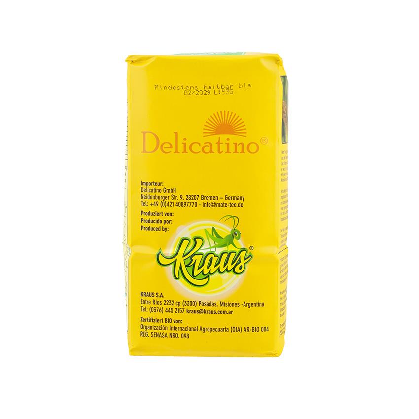 KRAUS Mate Tee Yerba Mate Organica 500g