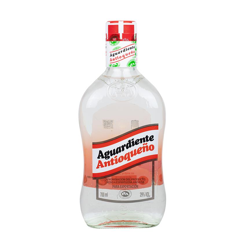 ANTIOQUEÑO Rojo Spirituose mit Anisgeschmack - Aguardiente, 700ml, 29%vol