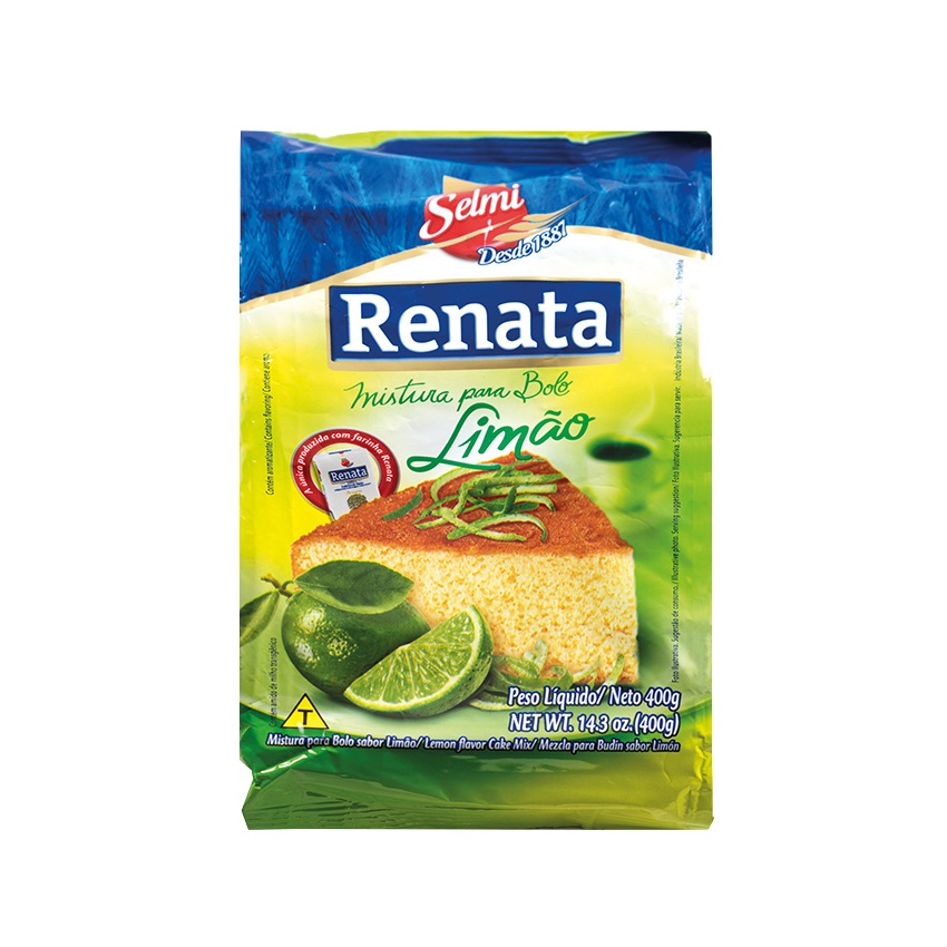 RENATA Backmischung für Limettenkuchen - Mistura para Bolo de Limão, 400g - MHD 22.06.2024