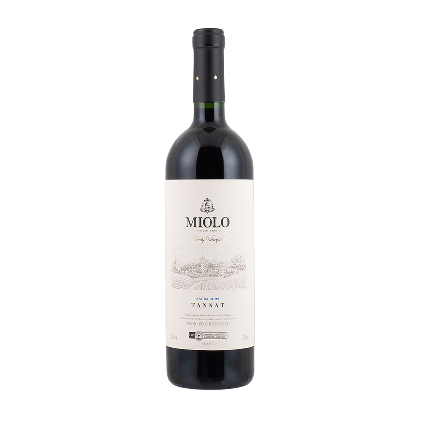 MIOLO Tannat Family Vineyards, brasilianischer Rotwein, 750ml, 13,5% vol.