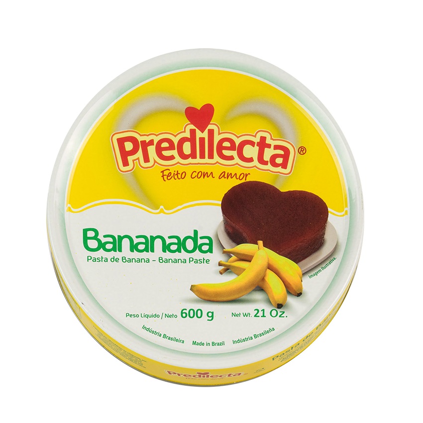 PREDILECTA Bananen-Dessert - Bananada, 600g 