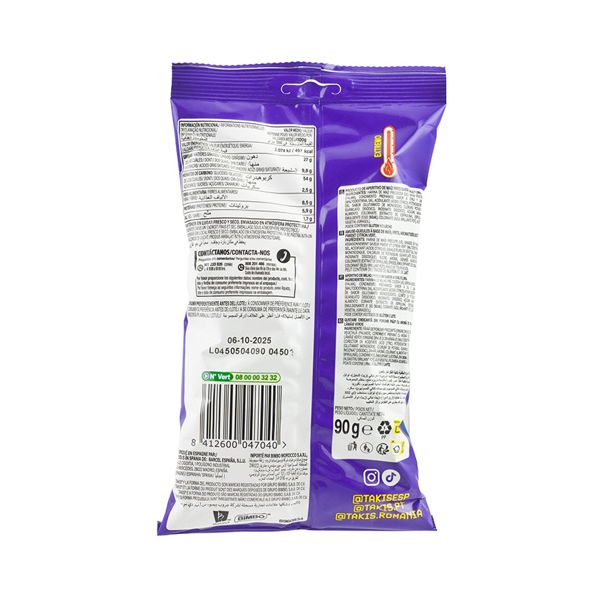 TAKIS Blue Heat, 90g