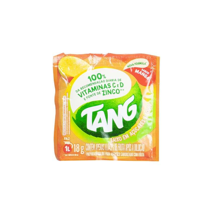 TANG Instant Getränkepulver mit Mango Geschmack - Refresco em Pó Sabor Manga 18g