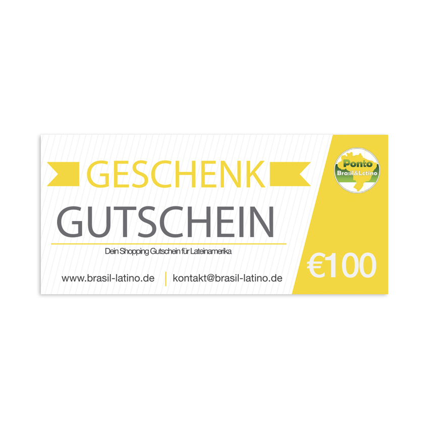 PONTO BRASIL LATINO Gift Card/Voucher 100 EUR