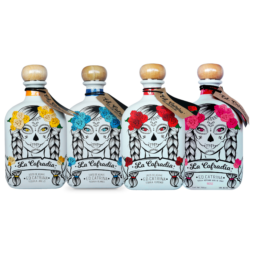 LA COFRADIA Tequila Catrina Edition - Geschenk-Set 