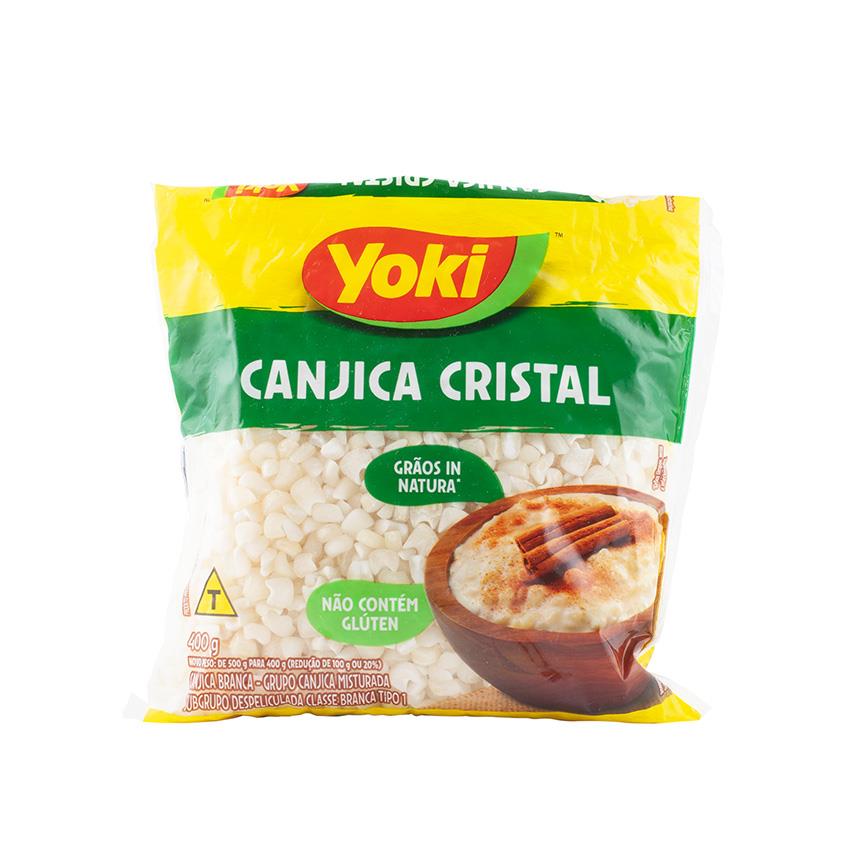 YOKI Geschälter weisser Mais - Canjica Branca 400g 