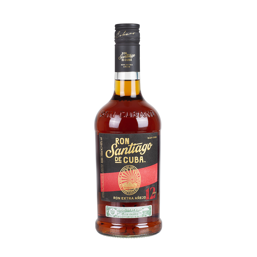 SANTIAGO DE CUBA Extra-Añejo 12 Años - Brauner Rum 700ml 40% vol