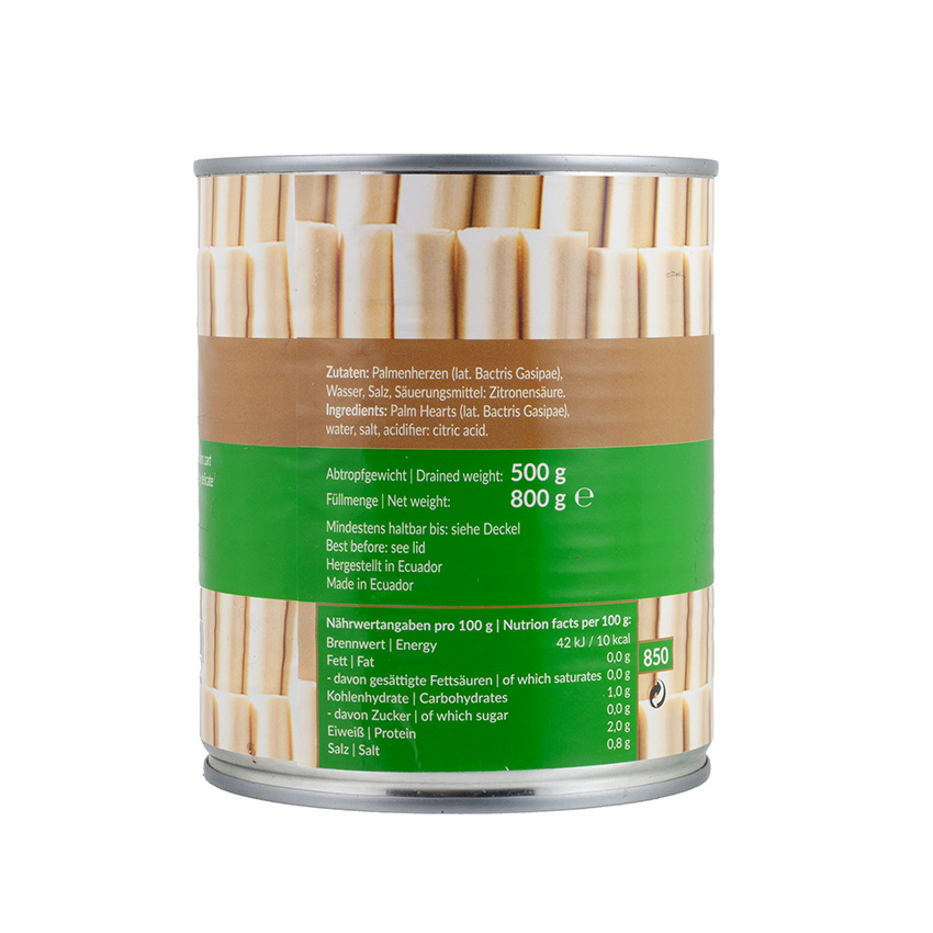 HELLRIEGEL Palmitos 800g