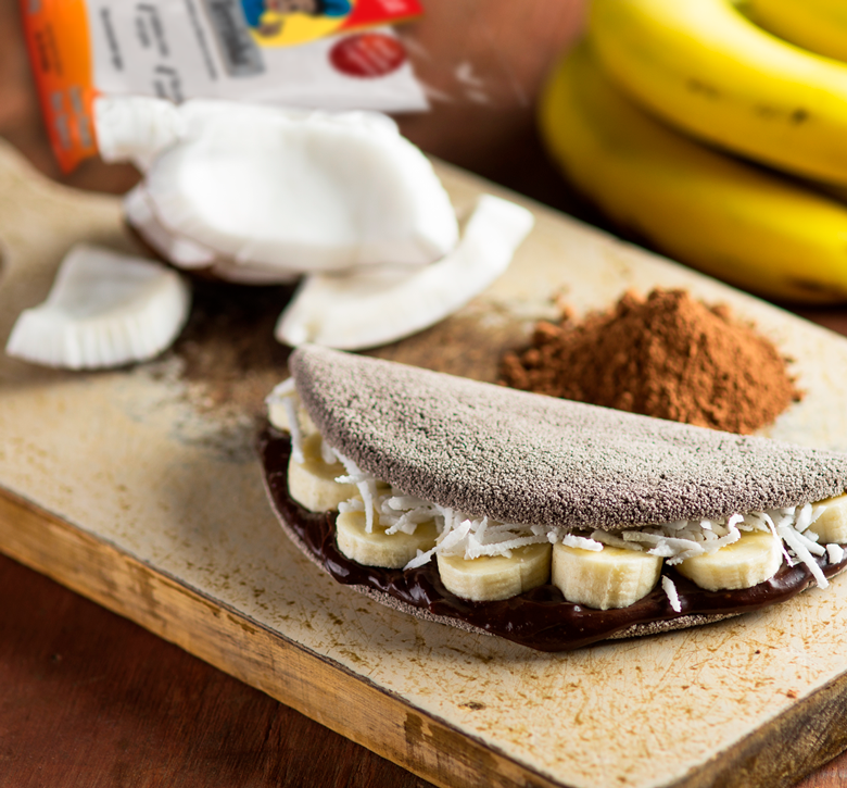 Rezept: Schoko-Tapioka mit Banane | Brasilianisches Dessert
