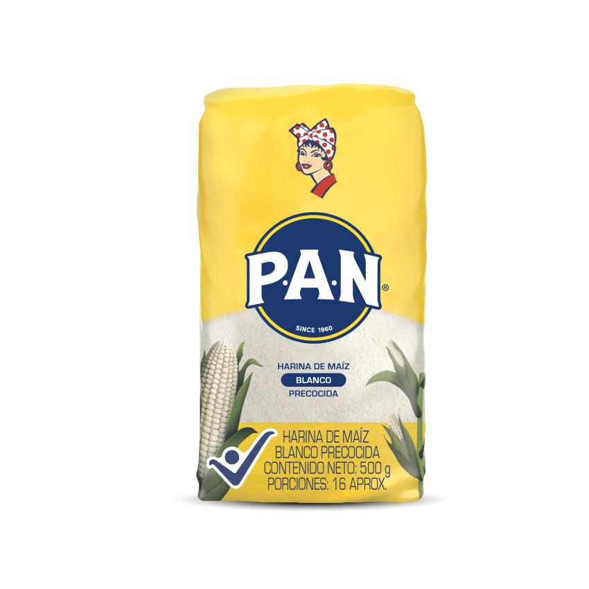 PAN vorgekochtes weißes Maismehl - Herkunft: Kolumbien - Harina de Maíz Blanco Precocida, 1kg