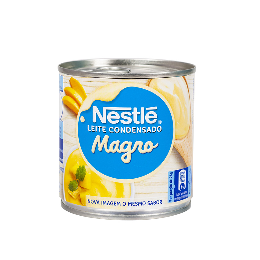 NESTLÉ Gezuckerte magere Kondensmilch  Leite Condensado Magro 387g