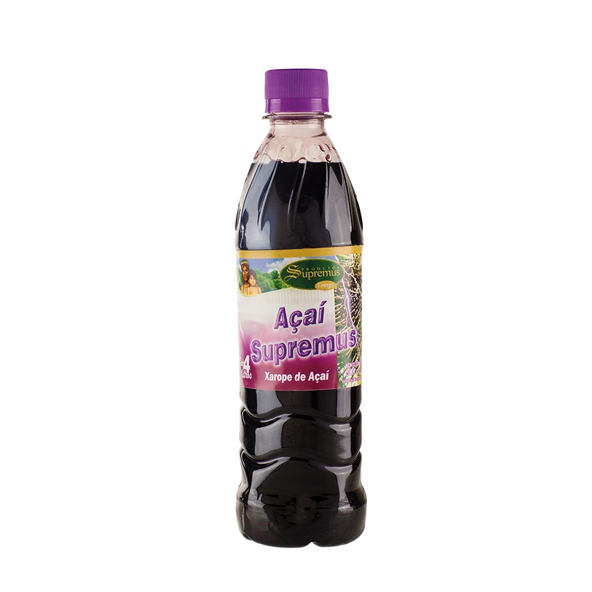 PRODUTOS SUPREMUS Açai-Sirup • Xarope de Açai, 500ml