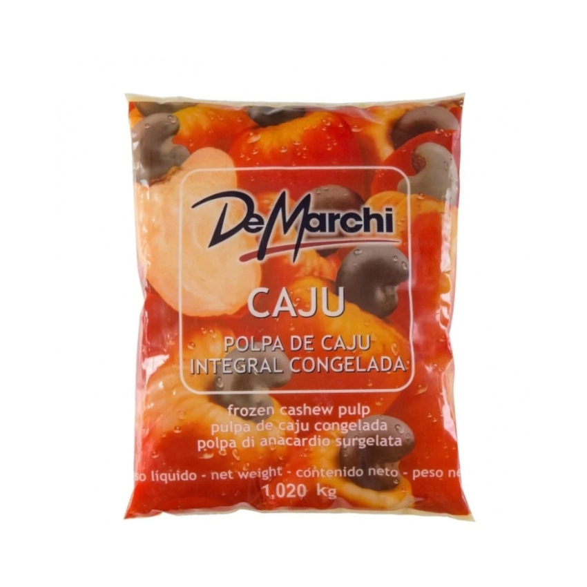 DEMARCHI Cashew Fruchtpüree - TK-Produkt - Polpa de Caju, 1,02kg - MHD 03.05.2026