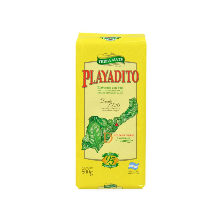 PLAYADITO Mate Tee - Yerba Mate, 500g