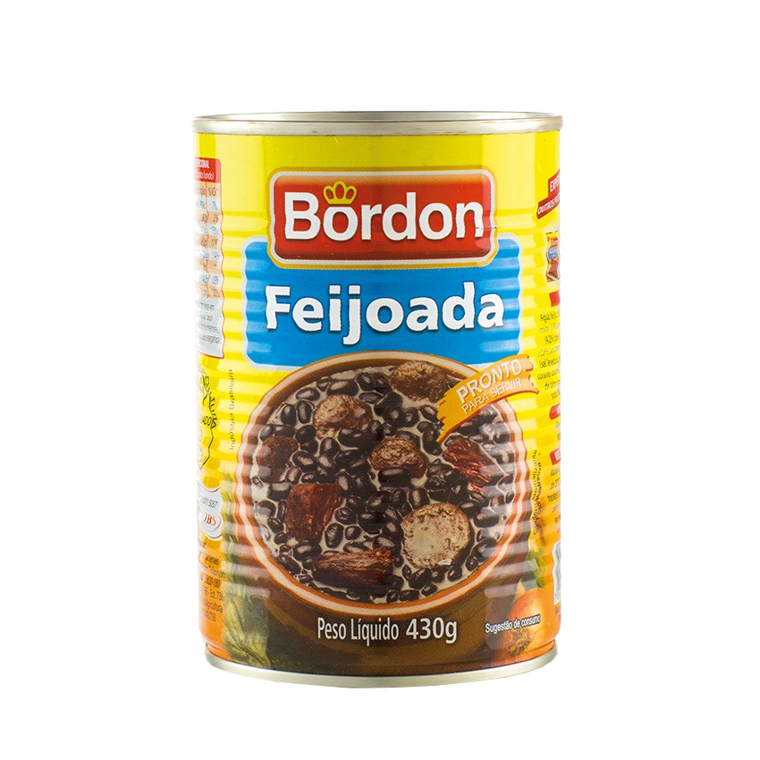 BORDON Bohneneintopf - Feijoada Brasileira, 430g 