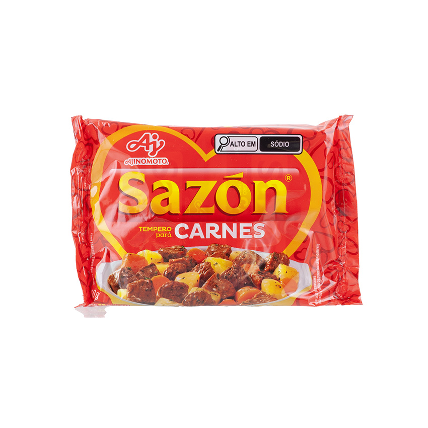 AJINOMOTO Rotes Würzsalz für Fleisch - Tempero Sazón Vermelho para Carnes 60g