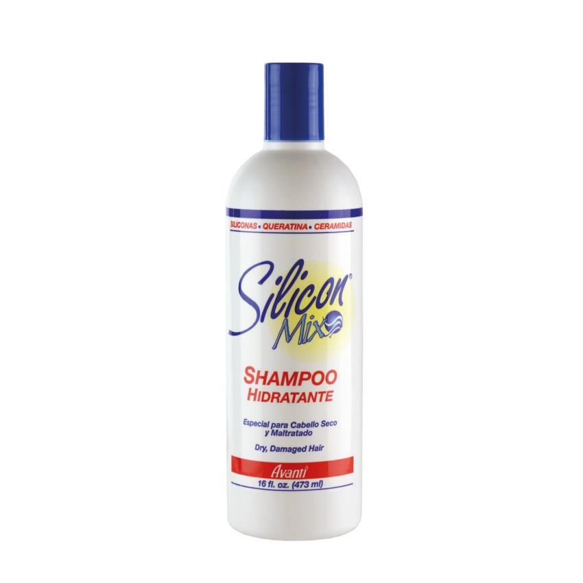 SILICON MIX Moisturising Shampoo - Shampoo Hidratante, 473ml