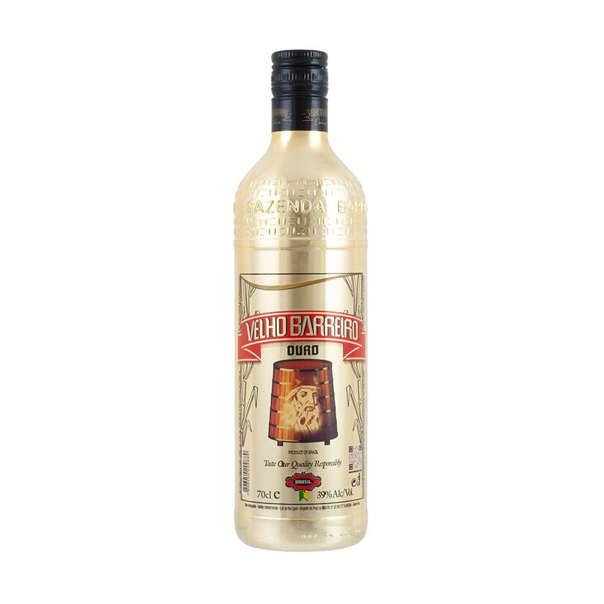 VELHO BARREIRO Ouro Edição Especial - Zuckerrohrschnaps - Cachaça, 39% vol. 700ml