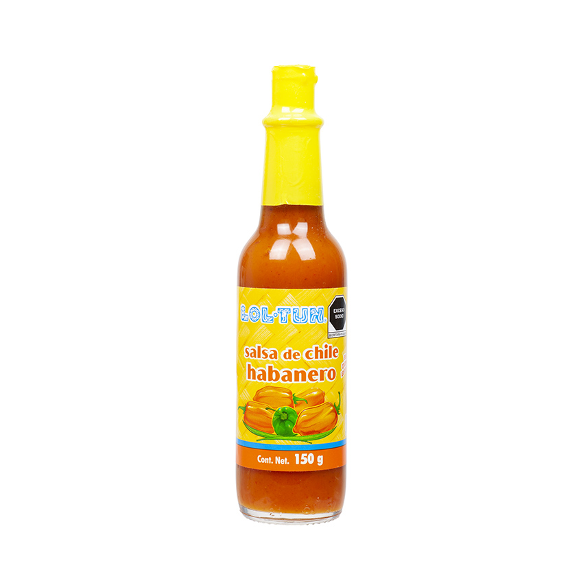 LOL-TUN Rote Habanero-Chilisauce - Salsa Habanera Roja, 150g