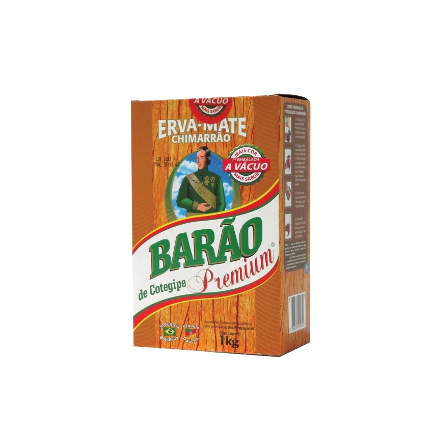 BARÃO Premium Mate-Tee Yerba Mate 1kg 