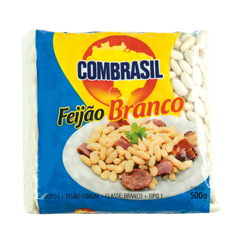 COMBRASIL Weiße Bohnen - Feijão Branco 500g 
