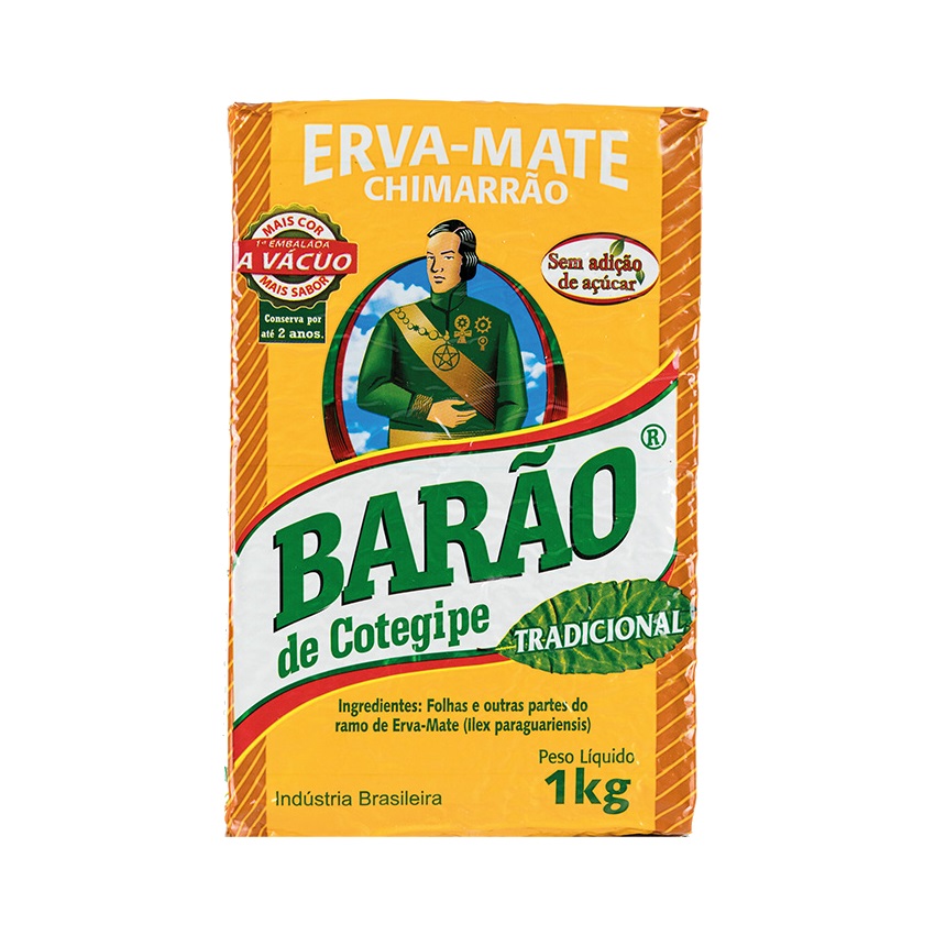 BARÃO Mate-Tee - Yerba Mate Tradicional 1kg 