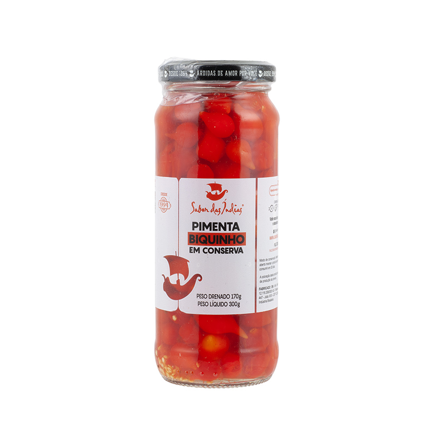 SABOR DAS INDIAS Pimenta Biquinho, 300g  - Abtropfgewicht 170g