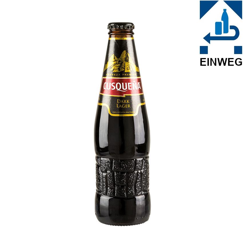 CUSQUEÑA Dark Lager - Cerveza Premium, -DPG- 330ml., 5,6% vol.
