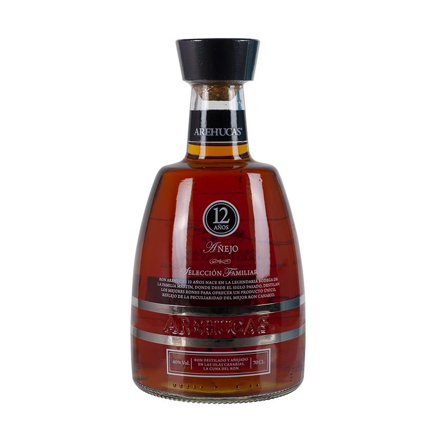 AREHUCAS Añejo Selección Familiar 12 Años - Brauner Rum, 700ml, 40% vol.