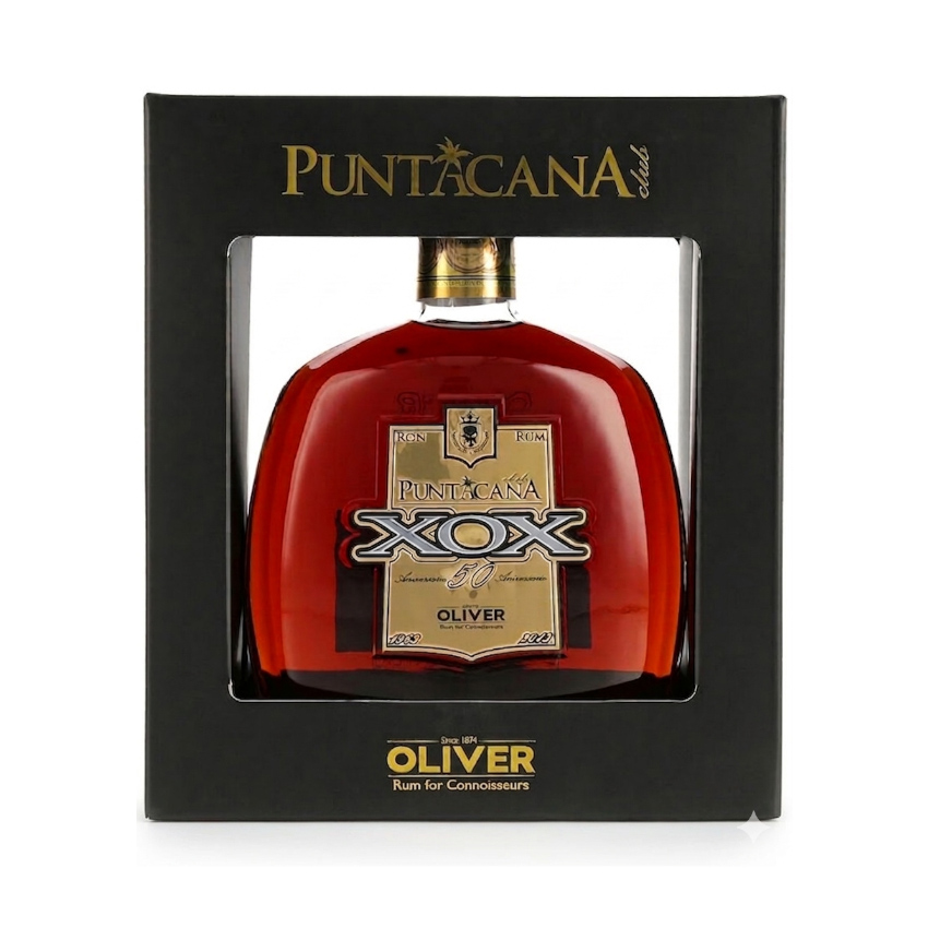 PUNTACANA Club XOX 50 Aniversario - Premium Branuer Ron, 700ml, 40% vol