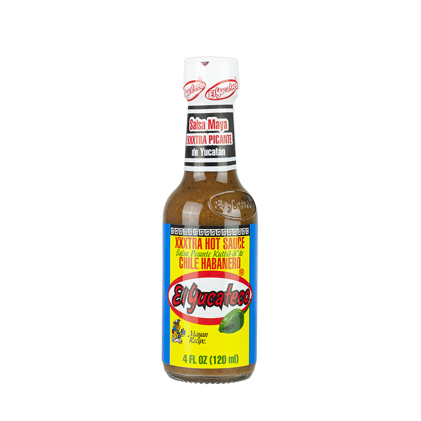 EL YUCATECO Salsa Kutbilik de Chile Habanero 120ml 