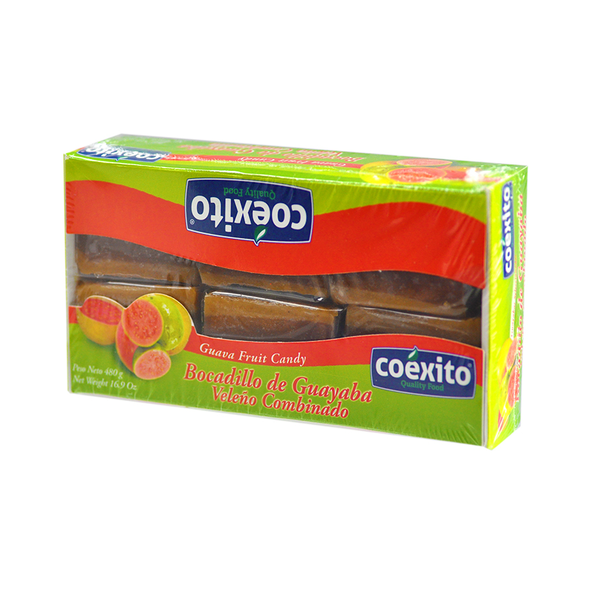 COEXITO Goiabada Estilo Veleño - Bocadillo de Guayaba Veleño Combinado, 480g