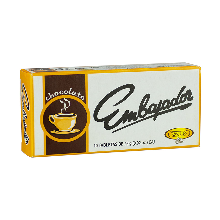 EMBAJADOR Trinkschokolade - Chocolate de mesa 260g 