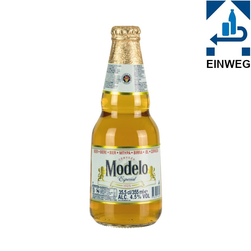 Cerveza MODELO Especial, 4,5% vol. 355ml --DPG--